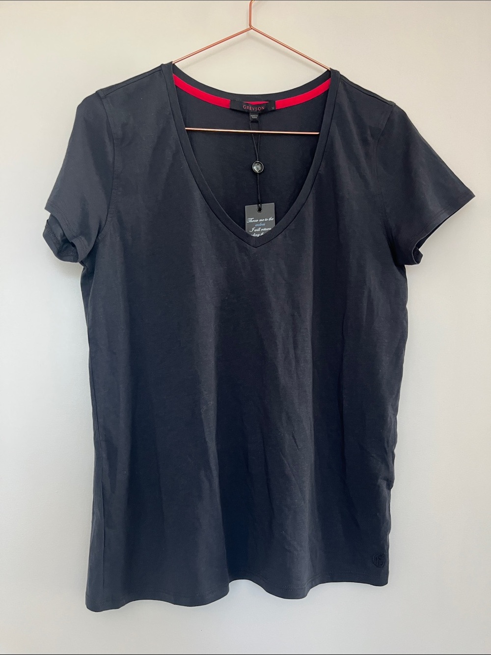 Greyson V-Neck Short Sleeve Top